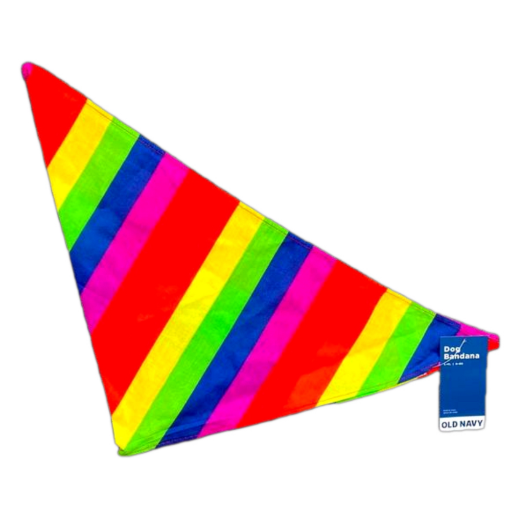 Pet Dog Rainbow Gay Pride LGBT Bandana - Brand New
